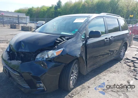 2018 Toyota Sienna Xle 8 Passenger из США, поврежденный, VIN 5TDYZ3DC2JS926543